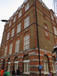 The old board school building on Durward Street