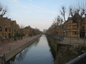 The Ornamental Canal in Wapping